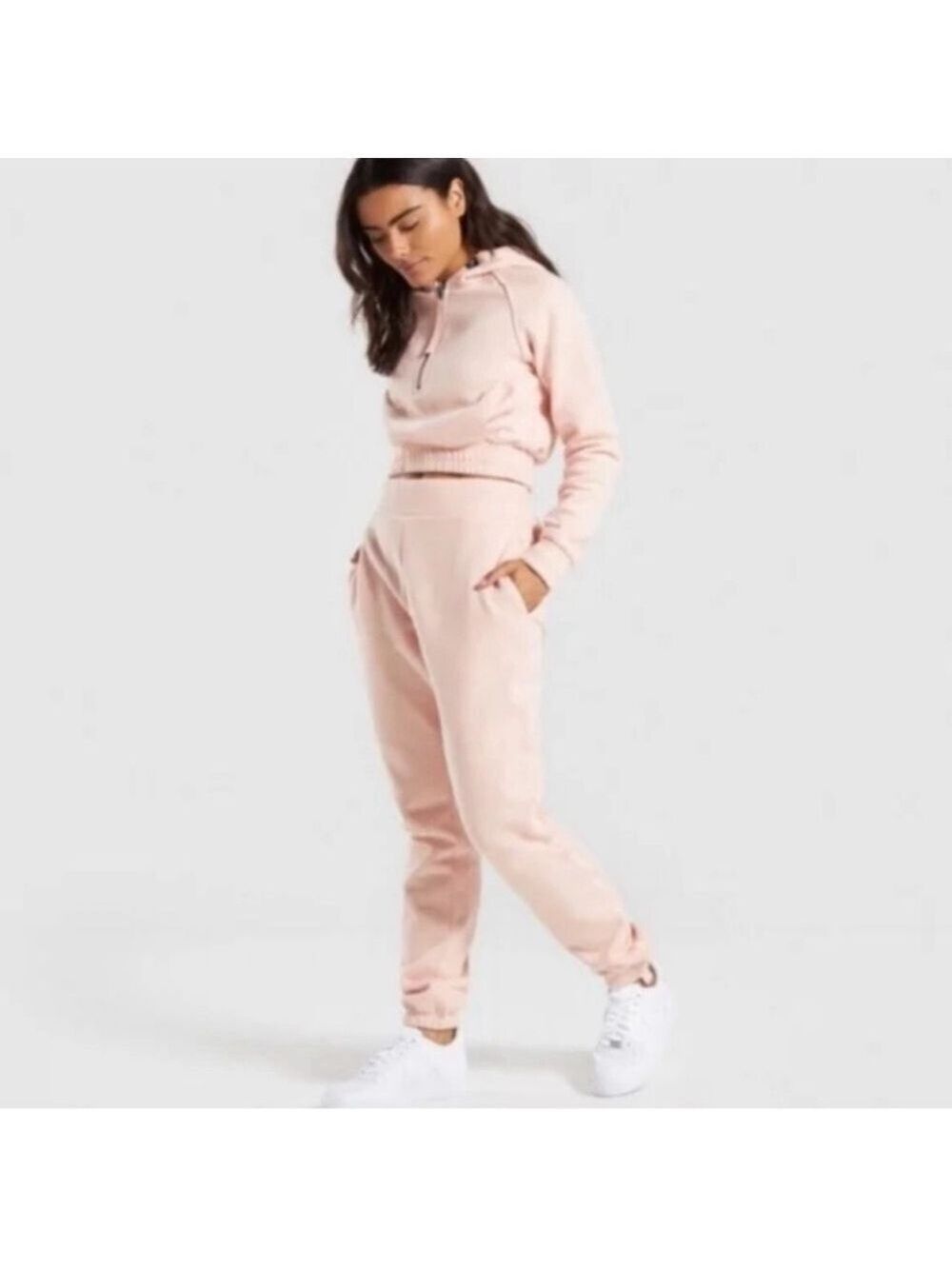 Everyday Jogger Pants: Peachy Rose color. Like New